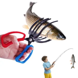 Fishing Pliers Metal Fish Control Clamp Claw Tong Grip Tackle Tool